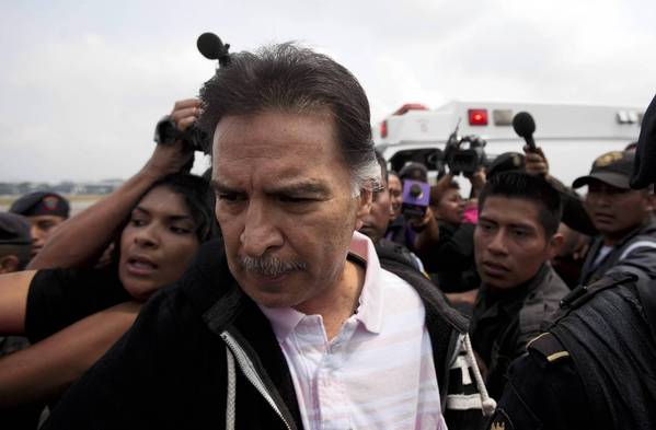 Former Guatemalan President Alfonso Portillo extradited to U.S.