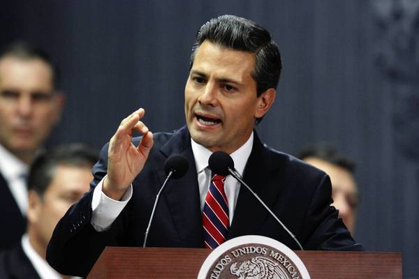 Enrique Pena Nieto unveils fiscal reform plan