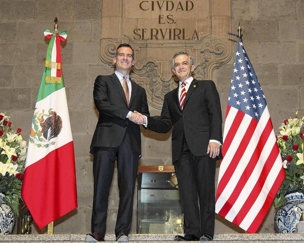 L.A. and Mexico City mayors meet